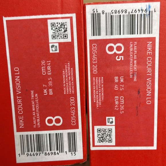 Nike Court Vision Low
Men’s Sneakers
Flax/Wheat/Twine/Flax
Style CD5463-200 - Picture 11 of 16